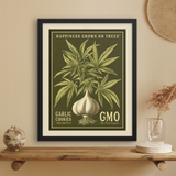 GMO Vintage Style Art Print