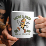 Tacos and Weed Cannabis Coffee Mug