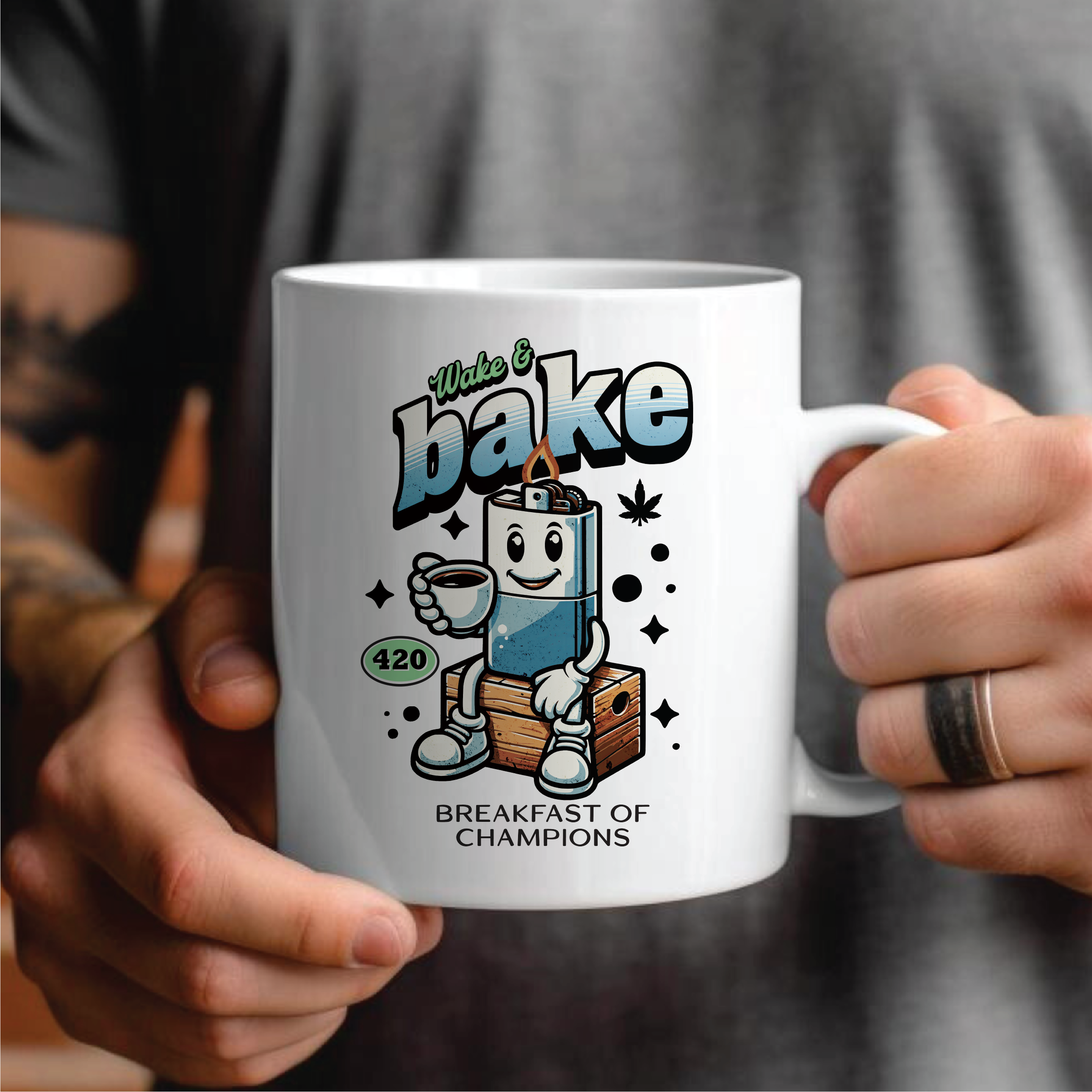 Wake and Bake Lighter Coffee Mug