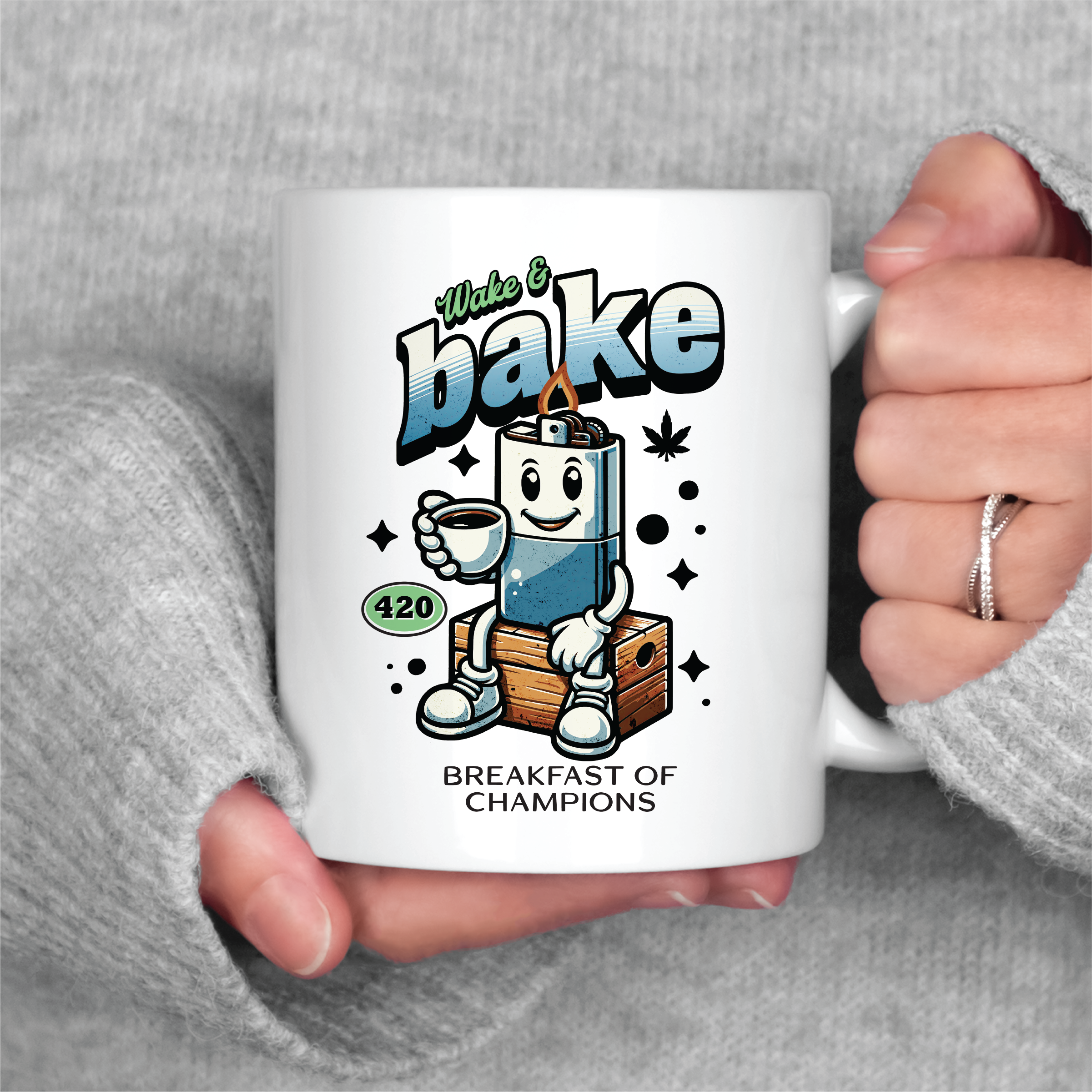 Wake and Bake Lighter Coffee Mug