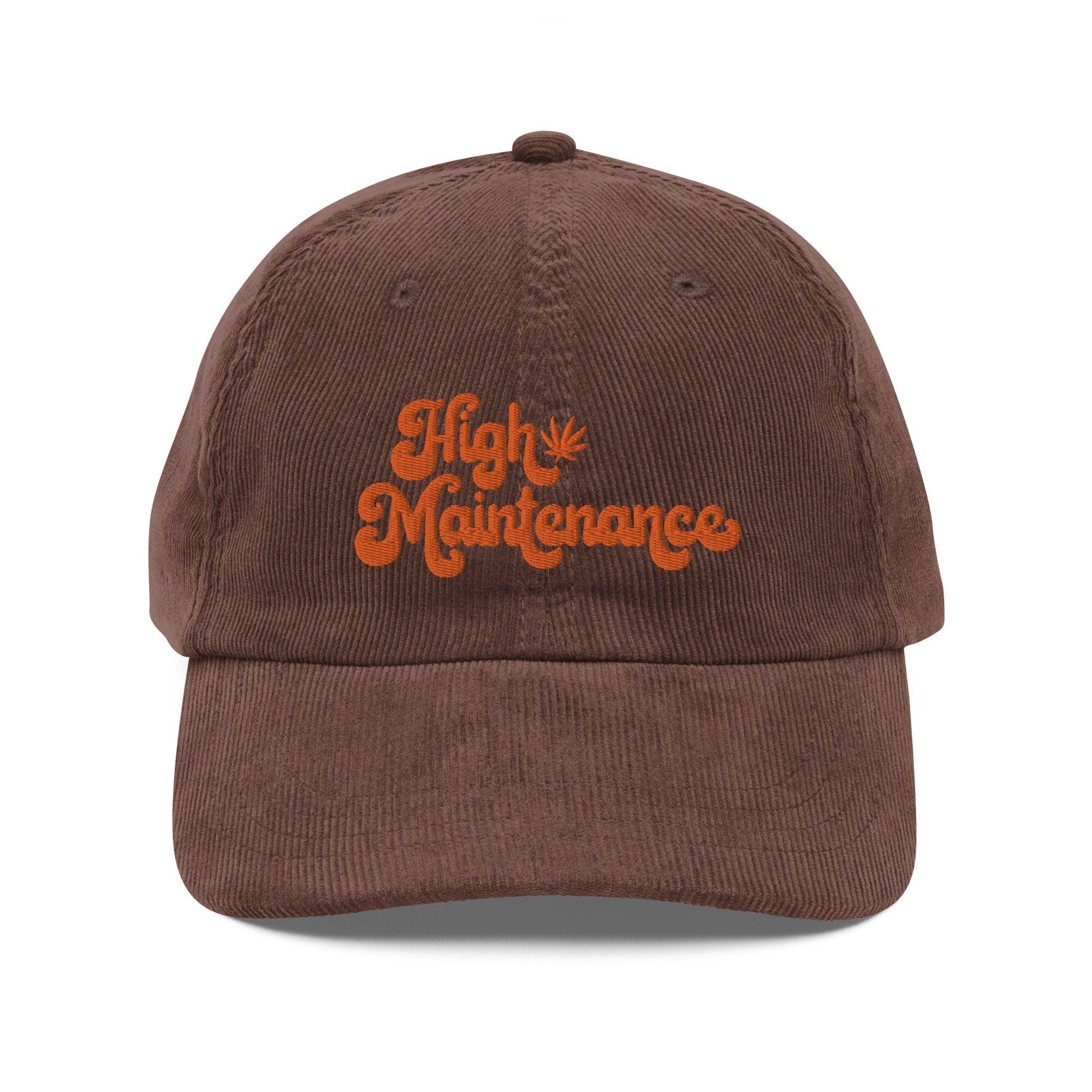 High Maintenance Cannabis Corduroy Hat