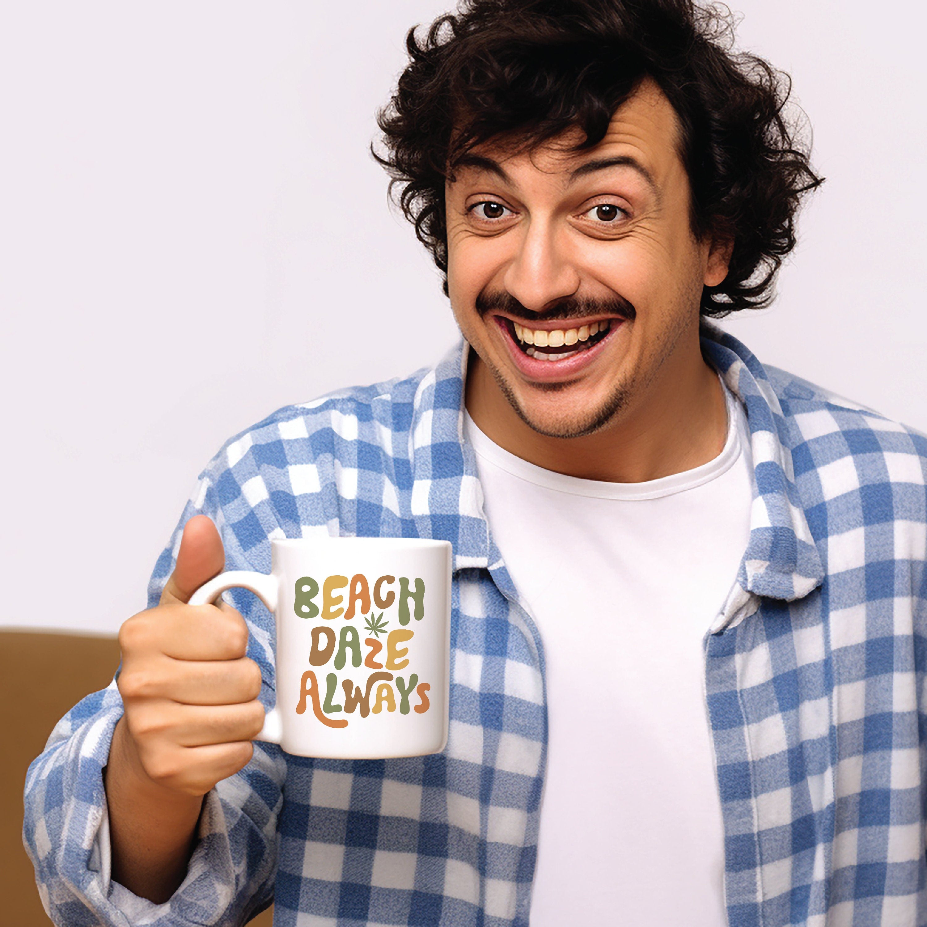 Beach Daze Always Cannabis Coffee Mug