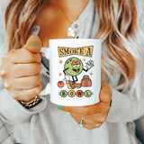 Smoke a Bowl Retro Cannabis Coffee Mug