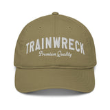 Trainwreck Cannabis Strain Organic Dad Hat