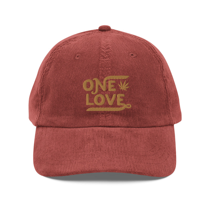 One Love Corduroy Hat